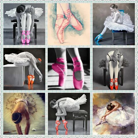 Elegant 5d Diy Diamond Painting Ballet Dancer And Shoes Cross Stitch