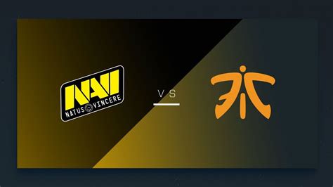 Cs Go Navi Vs Fnatic Overpass Map Eu Matchday Esl Pro