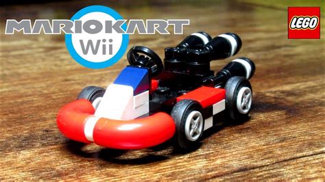 Lego Mario Kart Wii Standard Kart NEW VERSION MOC Tutorial YouTube