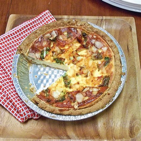 Tarte salée au fromage - Les recettes de Caty