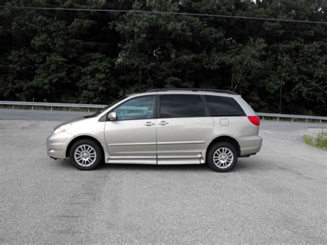 Toyota Sienna Xle Handicap Wheelchair Braun Rampvan Loaded Mi