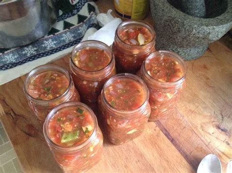 Whatever Is Left In The Garden Salsa Canning Recipe Financial Forager