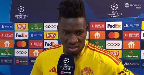 Andre Onana Sends Message To Man Utd Team Mates After Costly Bayern