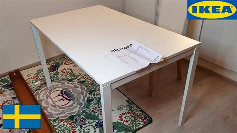 IKEA MELLTORP Dining Table (Assembly & Review) - YouTube