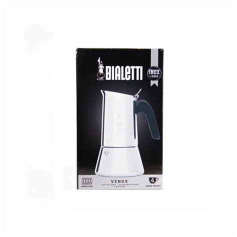 Bialetti Venus Induction Stovetop Espresso Maker 4 Cup