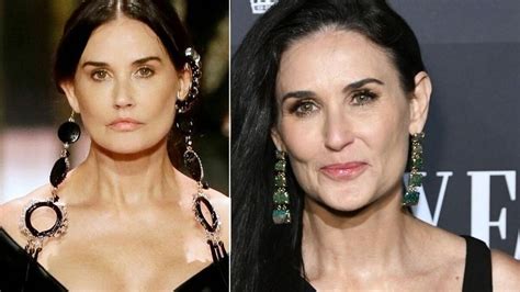 Demi Moore Irreconocible Tras Aparecer Con Una Nueva Cara Vozpópuli