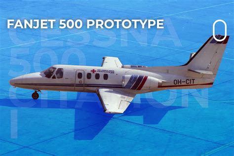 On This Day In 1969 The Cessna Fanjet 500 Prototype Made Its First Flight