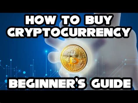 How To Buy Cryptocurrency For Beginners YouTube