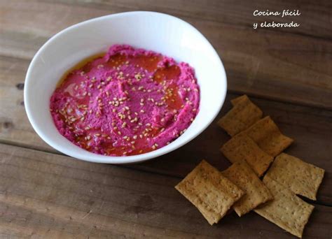 Hummus De Remolacha Cocina Y Recetas F Ciles