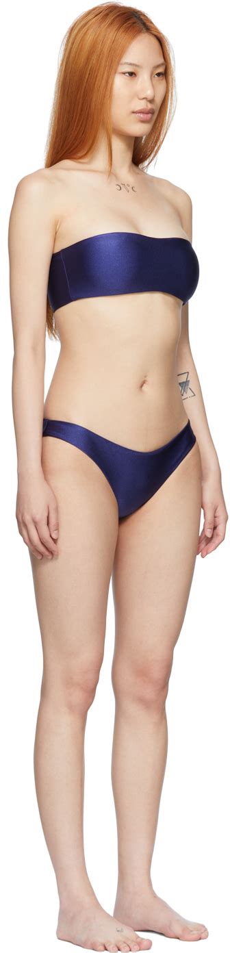 Jade Swim Navy All Around Most Wanted Bikini Set Jade Swim