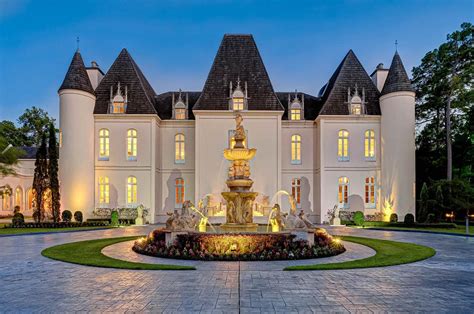 10m Texas Usa Spectacular Houston Chateau For Sale Castleist