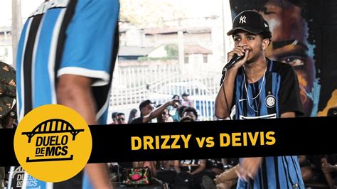 Drizzy vs Deivis 1ª Fase Tradicional Duelo de MCs 12 08 18