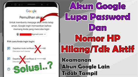 Cara Mengetahui Password Email Yang Lupa Tanpa Nomor HP Tech Zyo