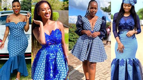 Seshoeshoe Dresses In Lesotho 2022 Cute Perfect Shweshwe Dresses That