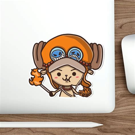 One Piece Chibi Anime Stickers of Chopper & Ace | One Piece Chopper Sticker sold by George ...