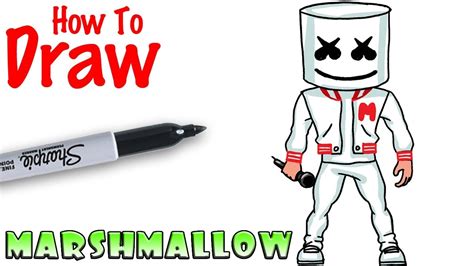 Cute Easy Drawings To Draw Marshmallow