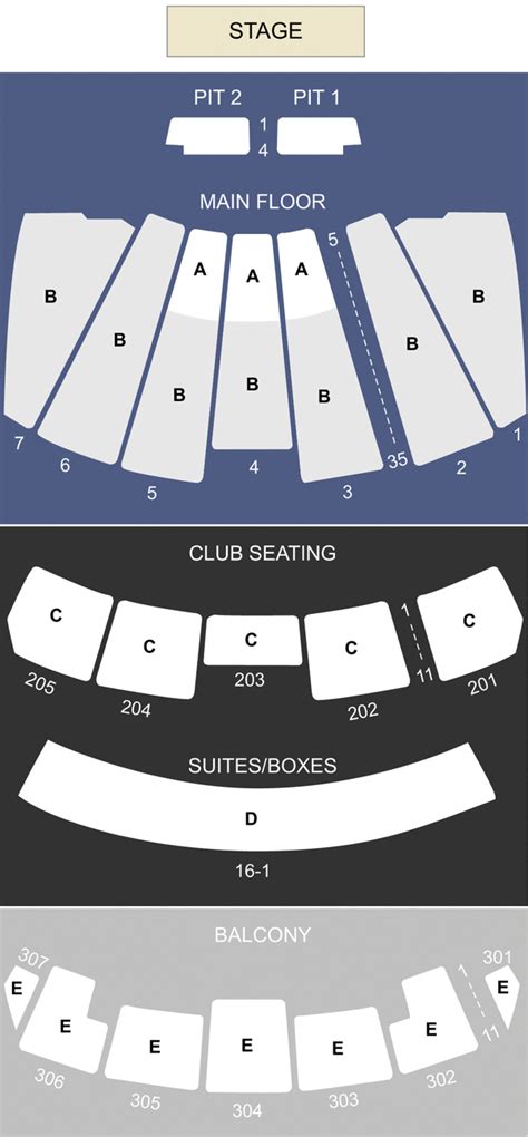 Comerica Theatre, Phoenix, AZ - Seating Chart & Stage - Phoenix Theater