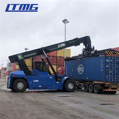 Ltmg Port Machine Ton Electric Front Crane Reach Stacker For