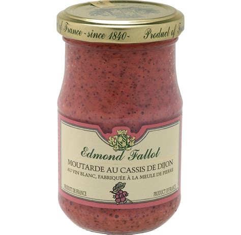 Senf Mit Schwarzen Johannisbeeren 210 G Edmond Fallot La Cigale Shop