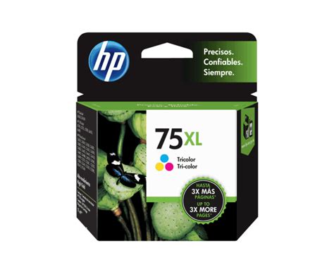 Cartucho de Tinta HP 75XL Tricolor Original Tienda HP Perú