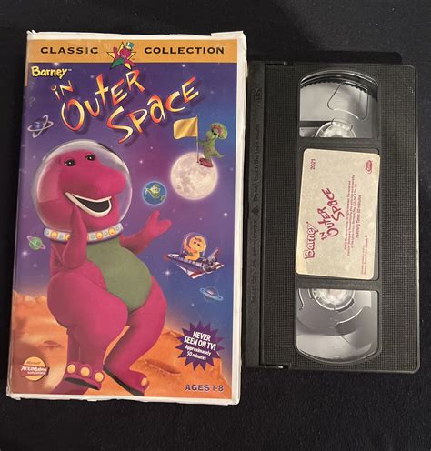 Barney In Outer Space 1998 VHS Tape Grelly USA