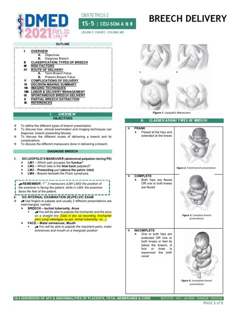 Breech Delivery | PDF | Childbirth | Fetus