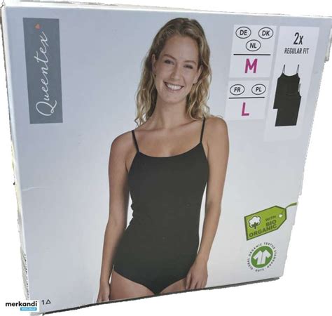 Pack 2 Women's tank tops - Queentex organic cotton lingerie and ...