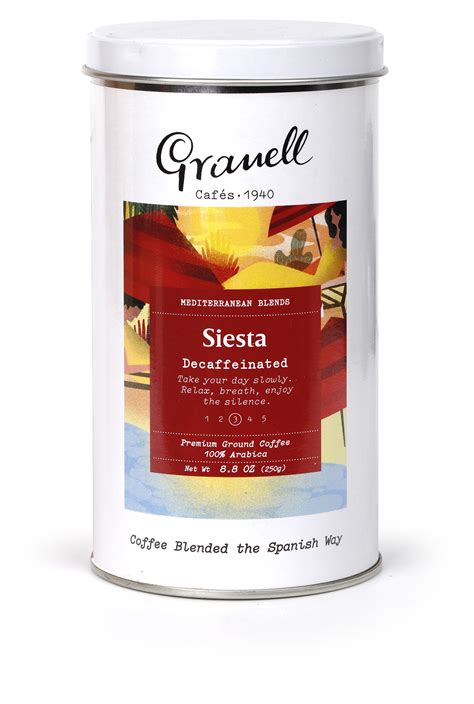 Buy wholesale Premium Ground coffee- Mediterranean Blend Siesta (decaf)