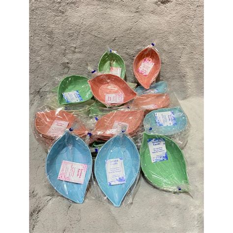 Jual Souvenir Mangkok Daun Kemas Box Isi 50 PCS Shopee Indonesia