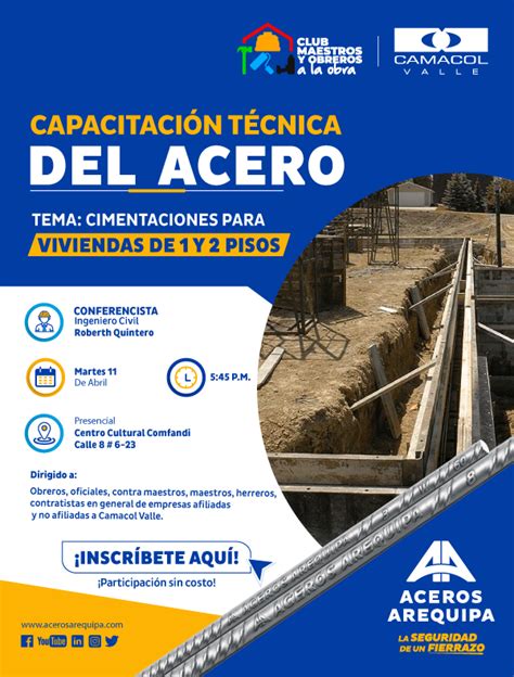 Club De Obreros Y Maestros A La Obra Aceros Arequipa Camacol Valle