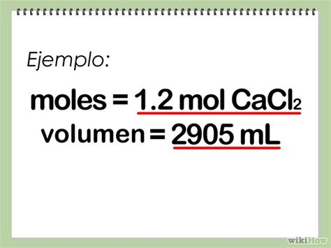 4 Formas De Hallar La Molaridad Wikihow