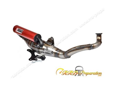 S Road Exhaust For Scooter Piaggio Gilera Derbi Typhoon Nrg