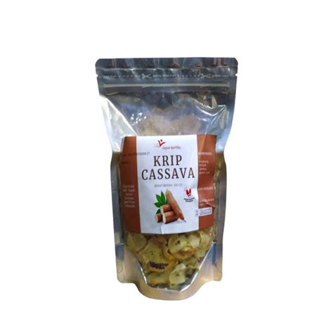 Jual Galeripamasa Krip Cassava Snack Cemilan Keripik Singkong Casava