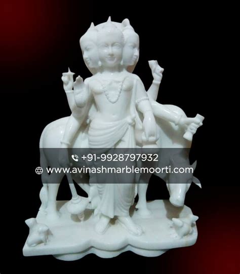 Marble Dattatreya Statues Dutta Bhagwan Moorti Order Now