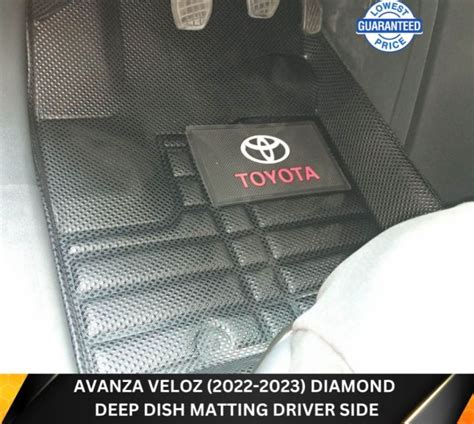 Toyota Avanza New Veloz Diamond Deep Dish Car Floor Matting