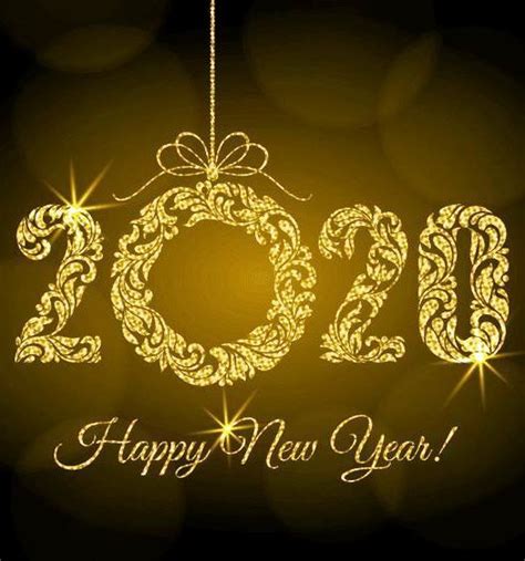 Happy new year cards 2020 for friends. #HappyNewYear2020 #2020NewYearCards | Happy new year ...