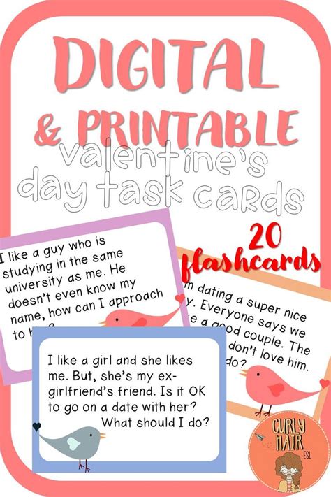 Valentine S Day Modal Verbs Of Advice Speaking Flashcards Esl Task