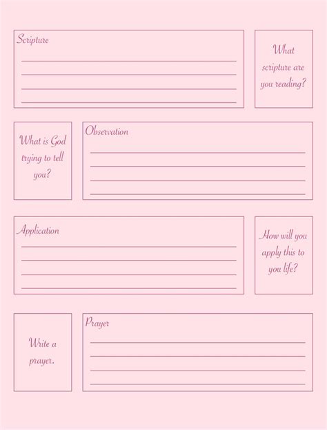 Bible Study Template - Notability Gallery