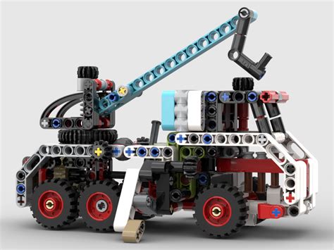 LEGO MOC Mobile Crane by Raptor9889 | Rebrickable - Build with LEGO