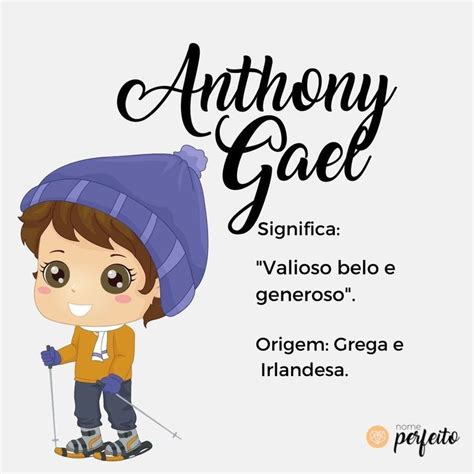 Significado Do Nome Anthony Gael Significado De Anthony Significados