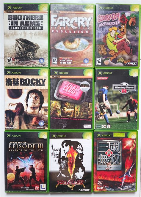 Xbox Gen 1 Games, Video Gaming, Video Games, Xbox on Carousell