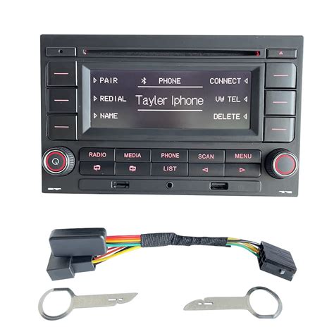 Buy RCN210 Car Radio Stereo CD Player Built In Bluetooth USB MP3 AUX SD