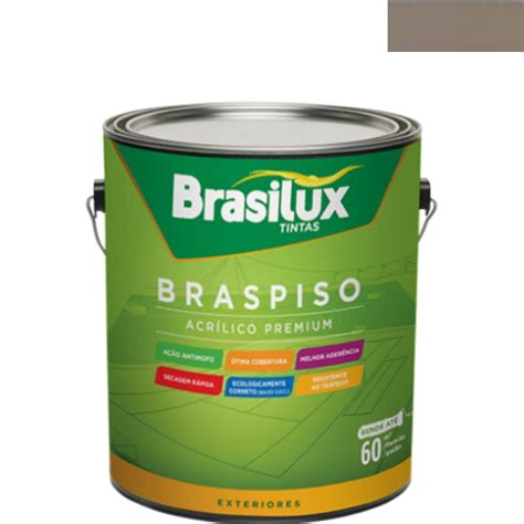 TINTA PARA PISO CONCRETO ACETINADO 3 6L BRASILUX Bond Tintas