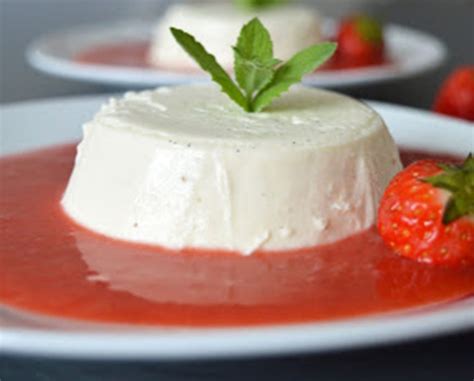 Panna Cotta Mit Erdbeerso E Einfache Kochrezepte