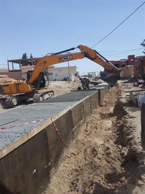 Gafsa Avancement De Du Projet De Protection De La Ville Contre