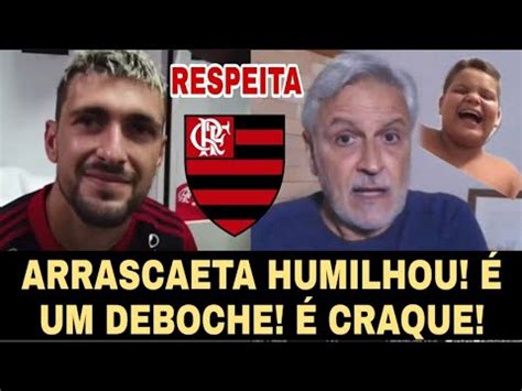 VEM ZOAR O SORMANI ARRASCAETA É UM DEBOCHE FLAMENGO VENCE NA