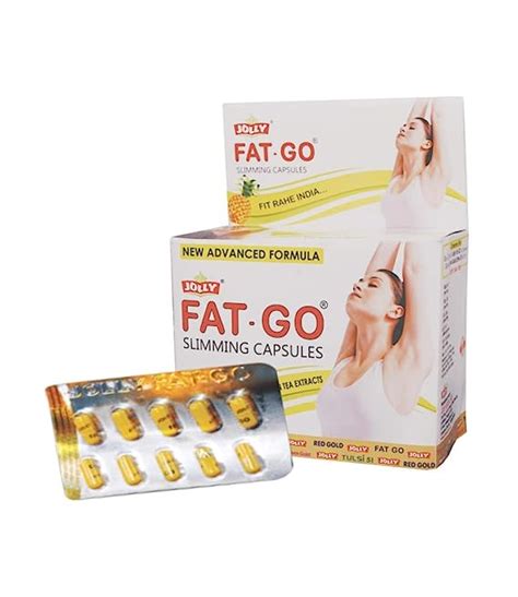 Jolly Fat Go Ayurvedic Weight Reduce Capsules For Unisex Multicolour