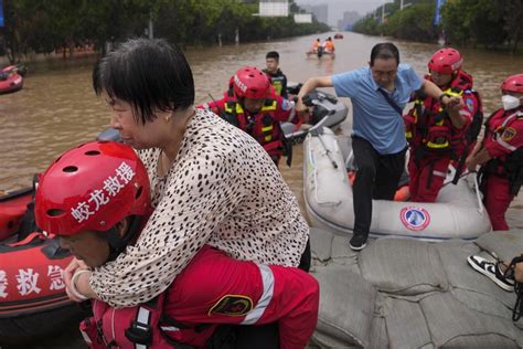 Beijing Records Heaviest Rainfall In At Least 140 Years Causing Severe