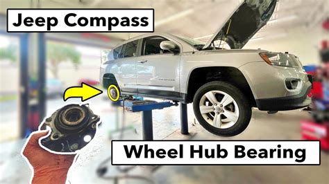 How To Replace Rear Wheel Bearing On Jeep Compass 4x4 Youtube