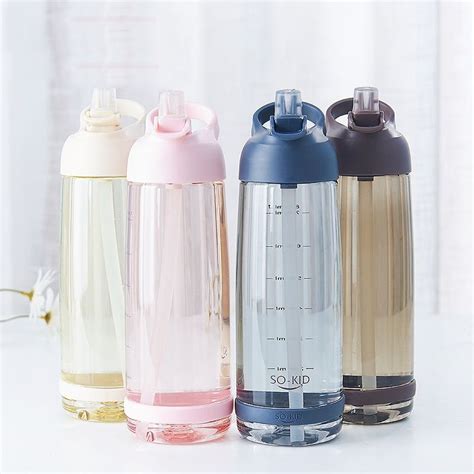 Cheap Water Bottle Buy Quality Water Bottle With Straw Directly From